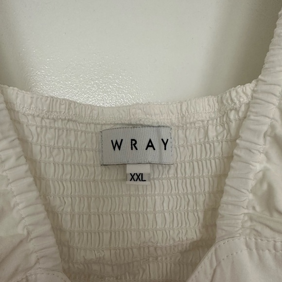Wray puffed sleeve white dress - Picture 4 of 6
